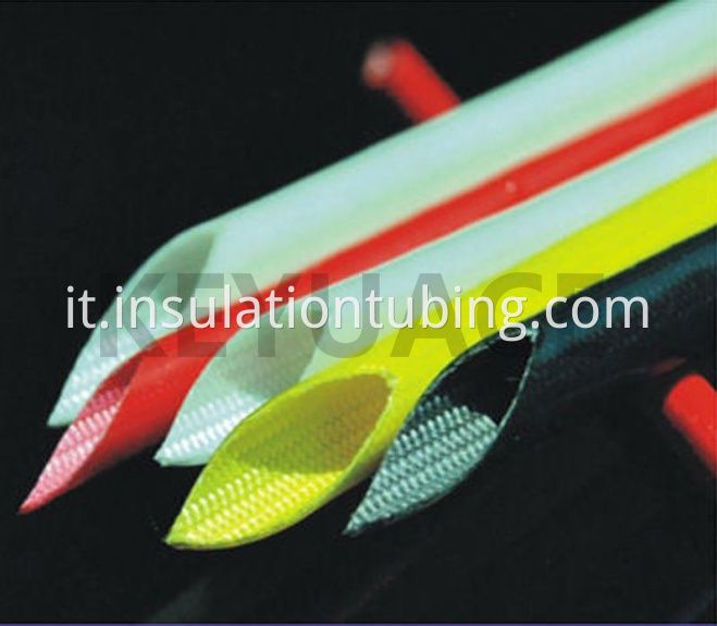 Silicone fiberglass sleeve